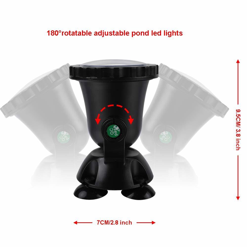 12V Máy Bơm Chìm Hồ Ánh Sáng N - đánh giá và giá Pond Light Submersible