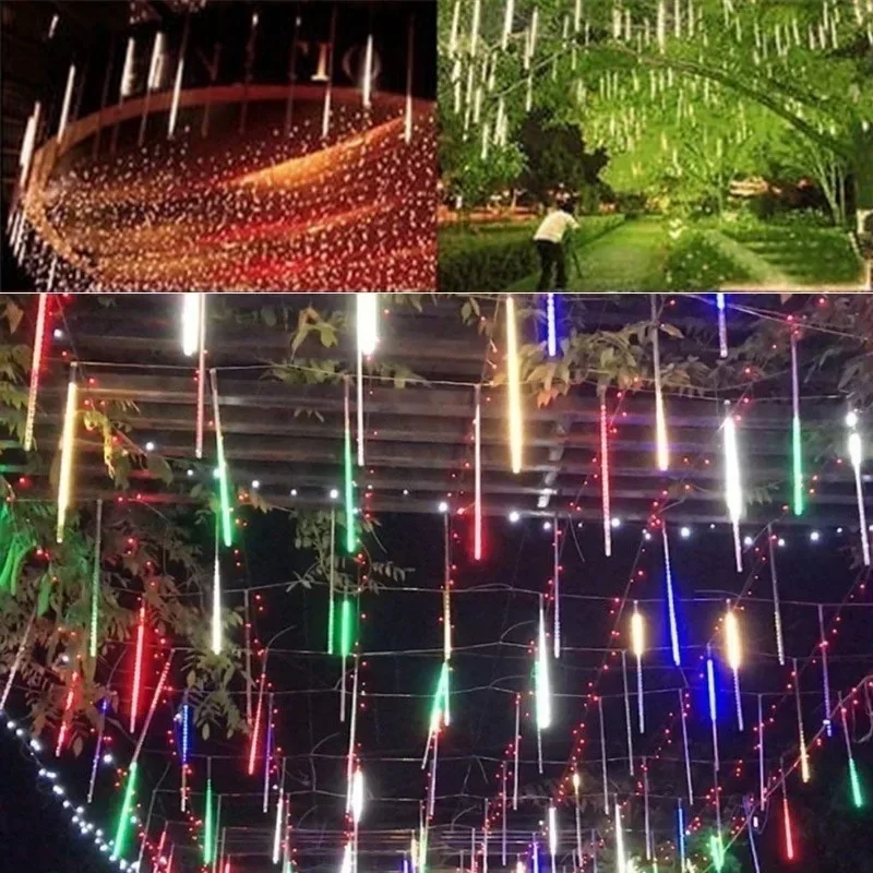 30cm /50cm Waterproof Meteor S - đánh giá và giá Outdoor Lighting Xmas