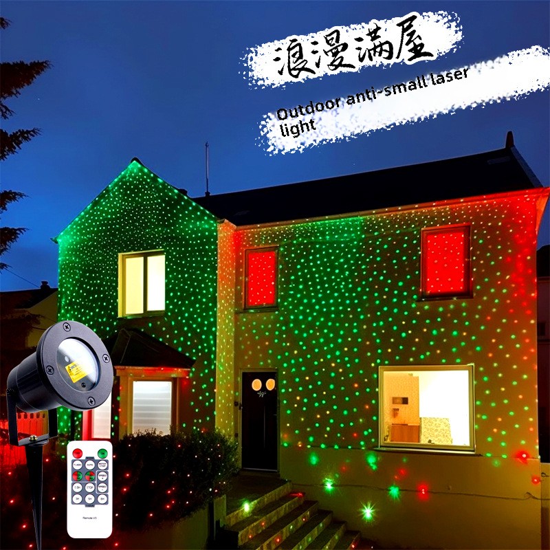 Moving Full Sky Star Laser Pro - đánh giá và giá Outdoor Lighting Xmas