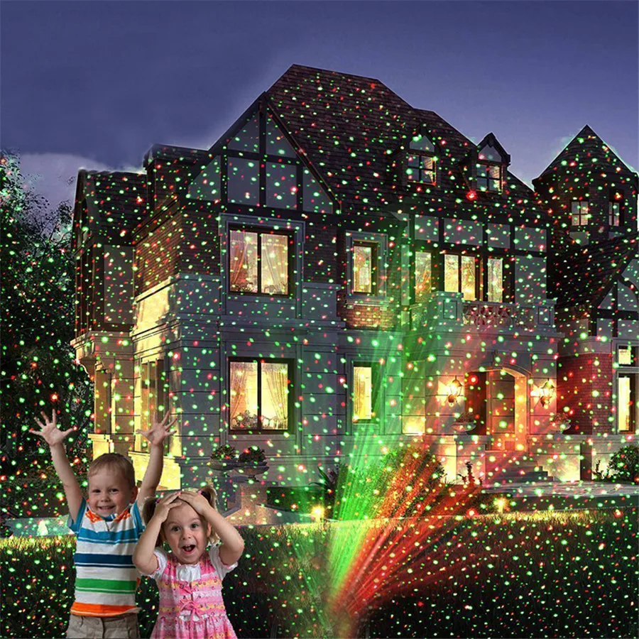 Moving Full Sky Star Laser Pro - đánh giá và giá Outdoor Lighting Xmas