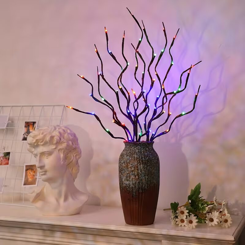 1/2PC 20LED Cherry Blossom Tre - đánh giá và giá Outdoor Lighting Battery Powered