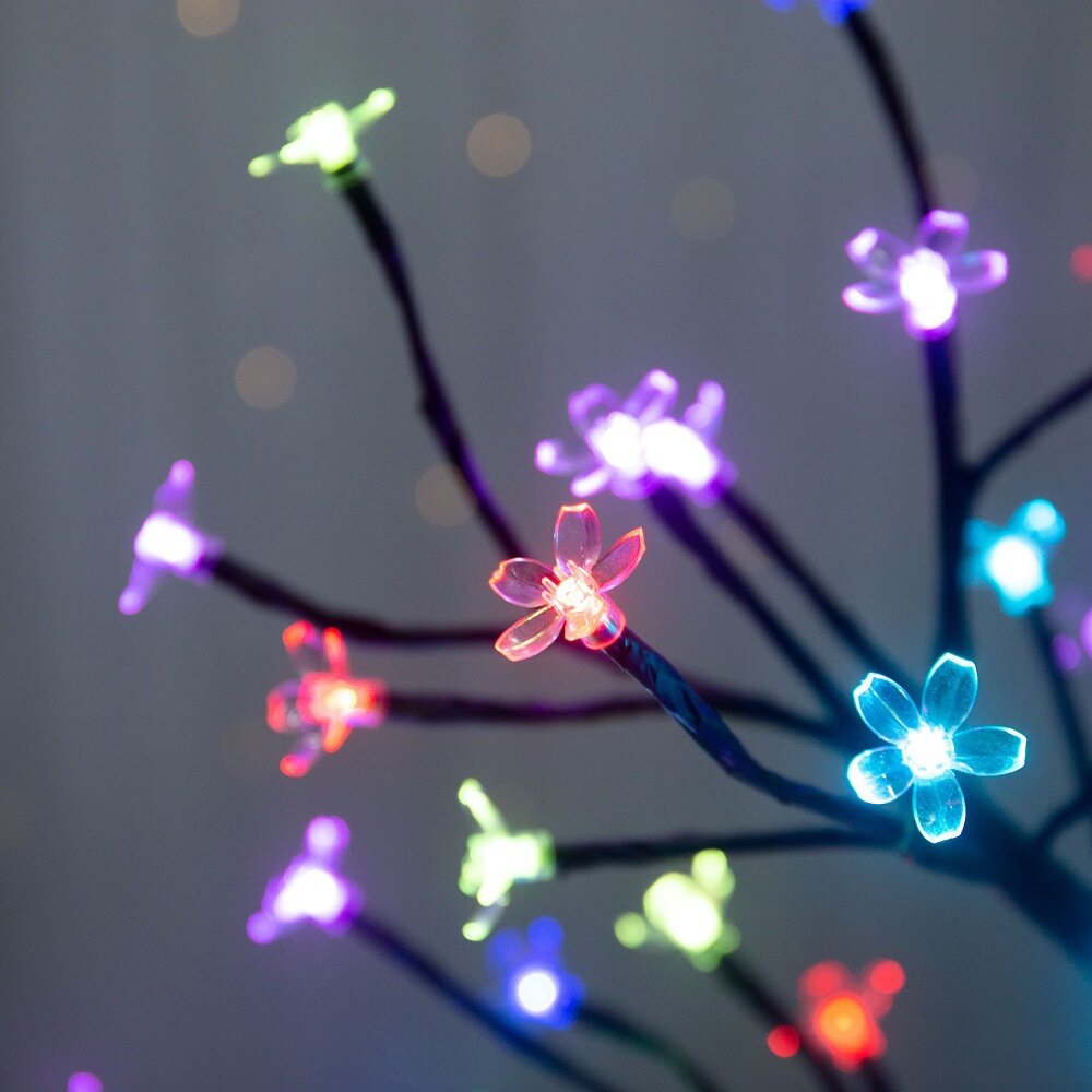 1/2PC 20LED Cherry Blossom Tre - đánh giá và giá Outdoor Lighting Battery Powered