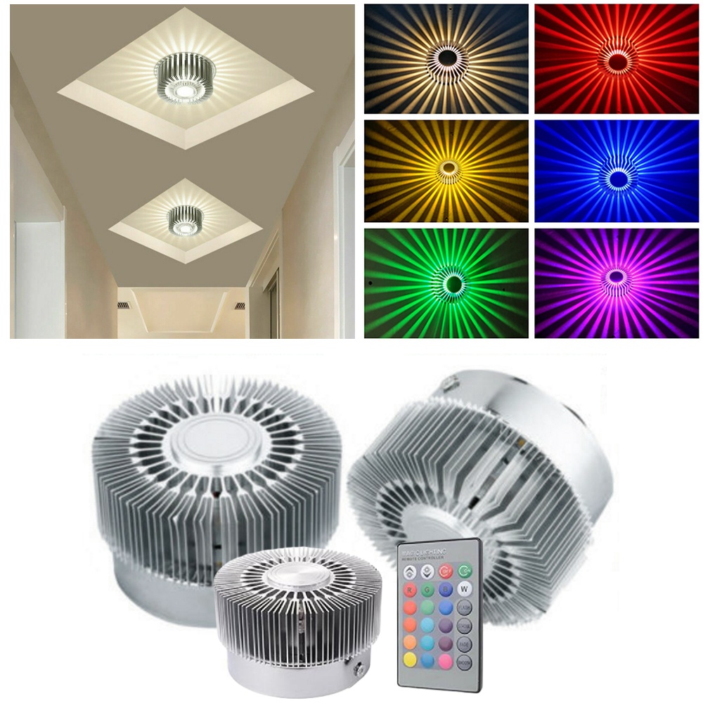 3W Sunflower Wall Lamp AC85-22 - đánh giá và giá Outdoor Lighting Up And Down
