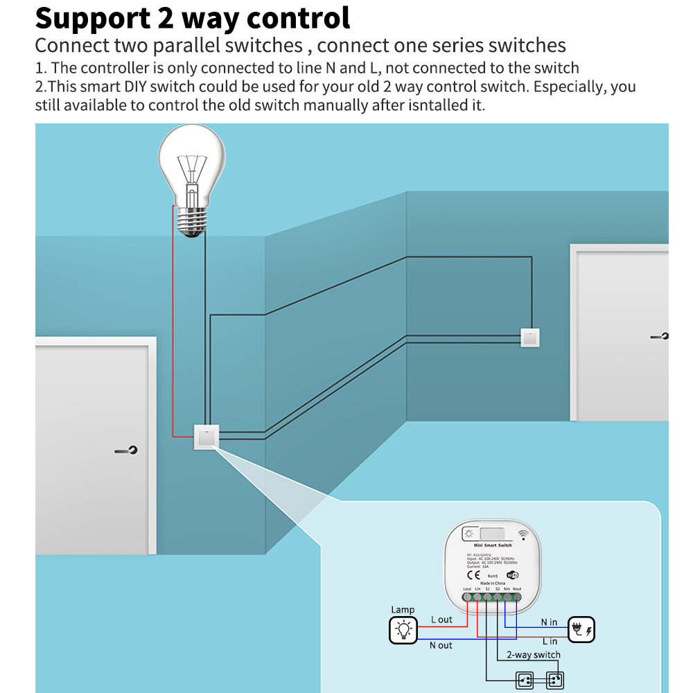 SIXWGH Wireless Intelligent Sw - đánh giá và giá Outdoor Lighting Install