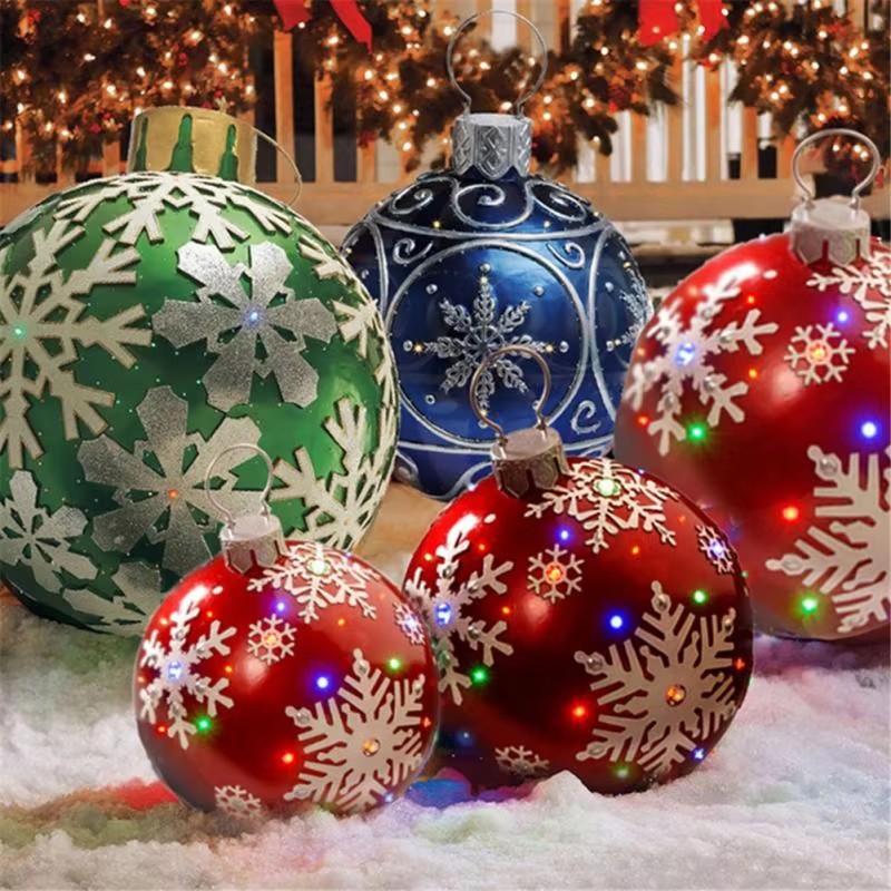60cm Outdoor Christmas Inflata - đánh giá và giá Outdoor Lighting Xmas