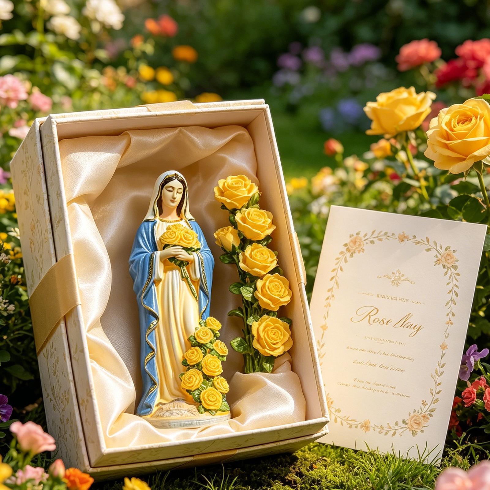 Solar Virgin Mary Statue Outdo - đánh giá và giá Outdoor Lighting Battery Powered
