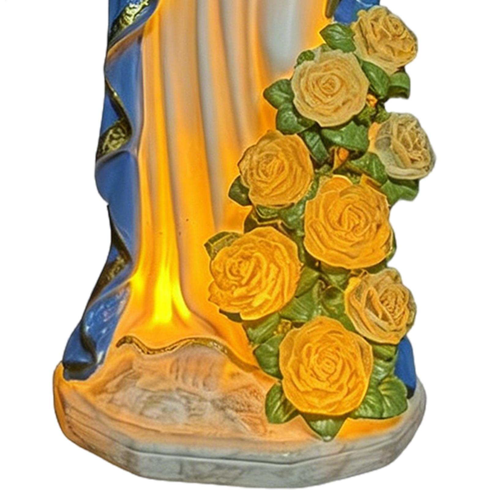 Solar Virgin Mary Statue Outdo - đánh giá và giá Outdoor Lighting Battery Powered