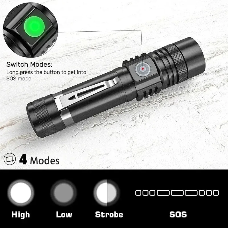 T6 LED Rechargeable Flashlight - đánh giá và giá Outdoor Lighting Guide