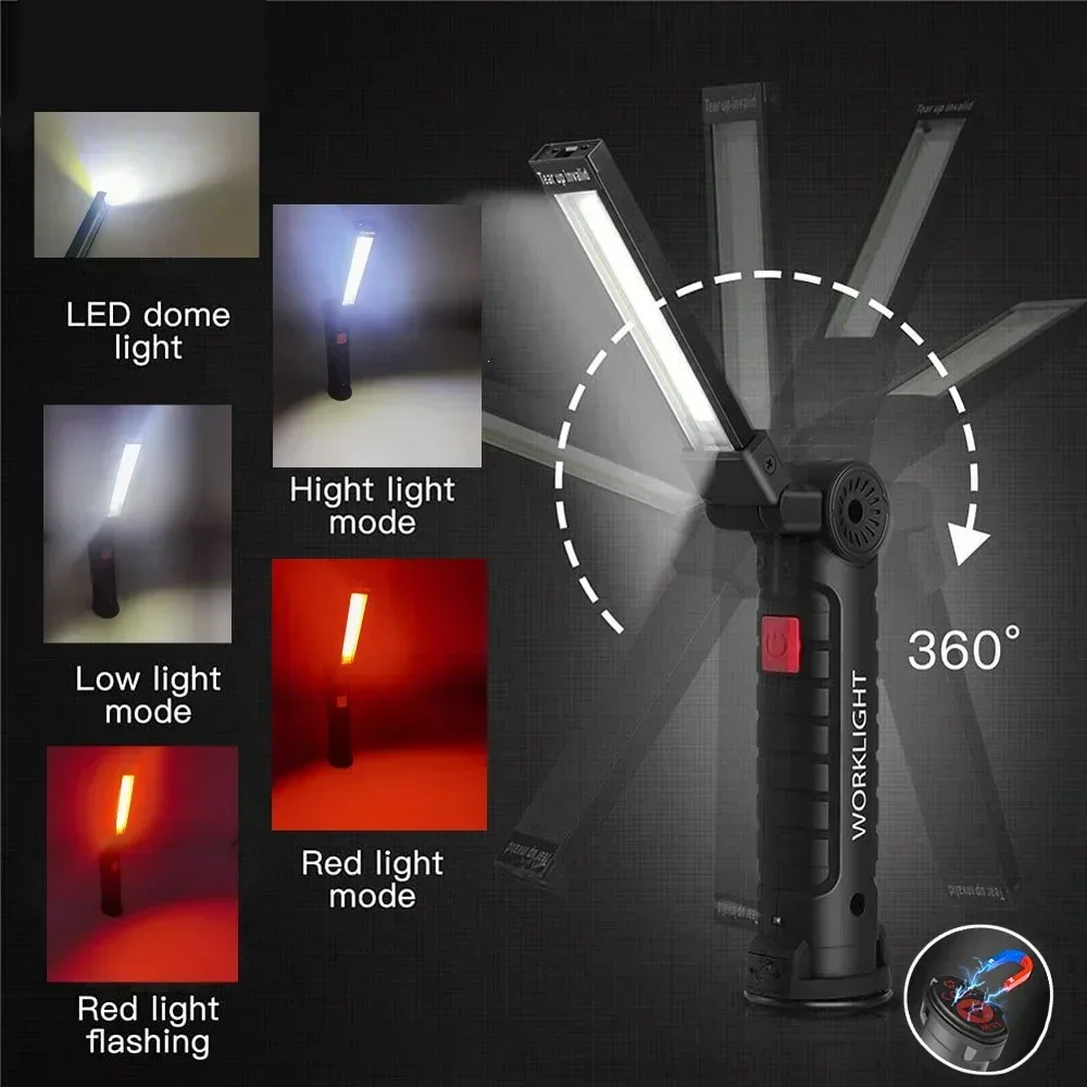 LED COB Flashlight USB Recharg - đánh giá và giá Outdoor Lighting Guide