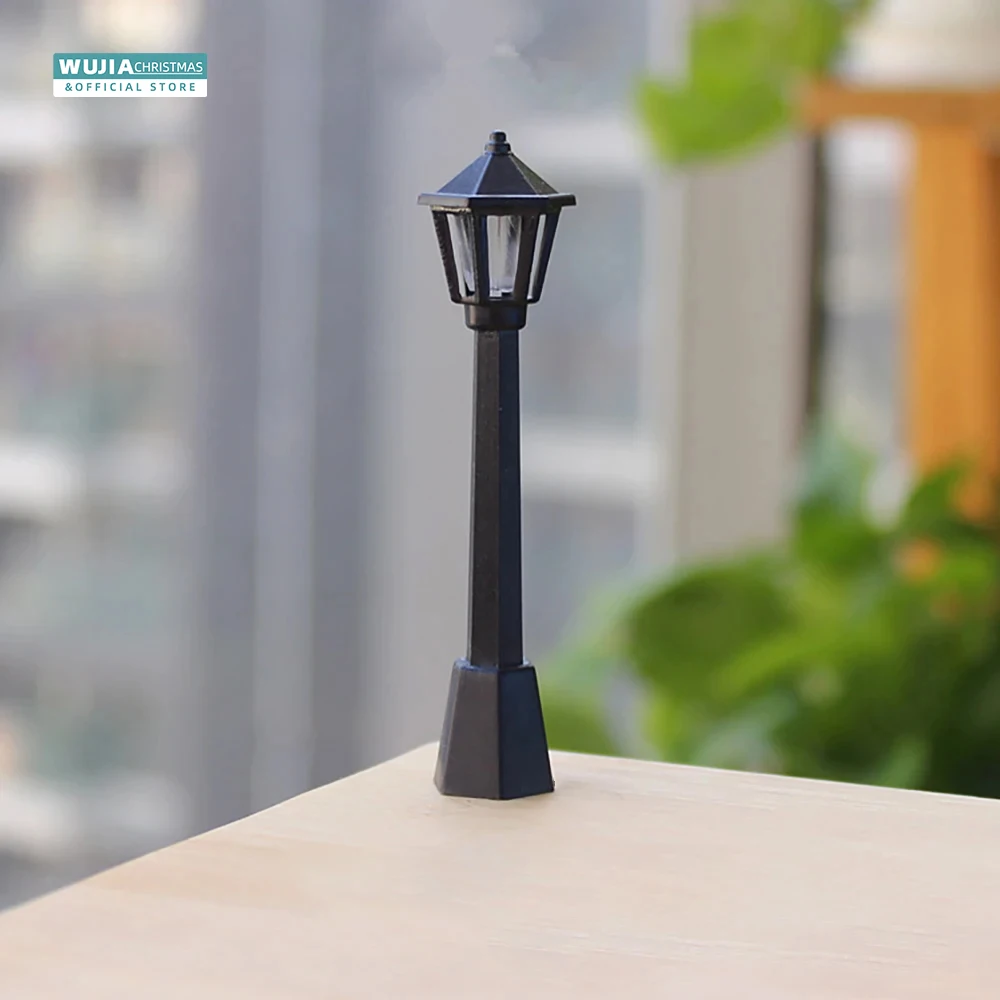 6/12pcs Retro Miniature Street - đánh giá và giá Outdoor Lighting Xmas