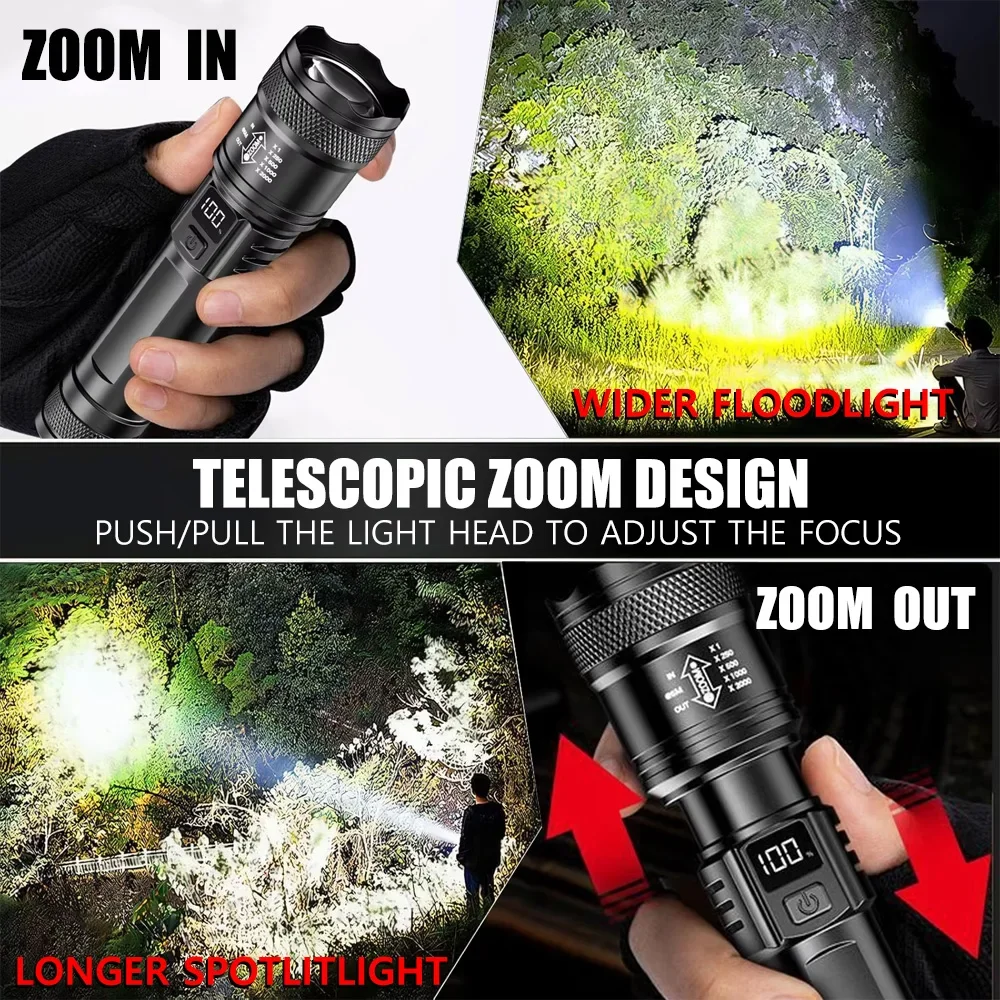 Rechargeable LED Flashlight Zo - đánh giá và giá Outdoor Lighting Guide