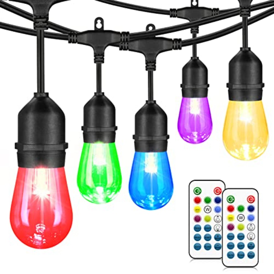 48Feet Outdoor Patio Lights Wa - đánh giá và giá String Light Bistro