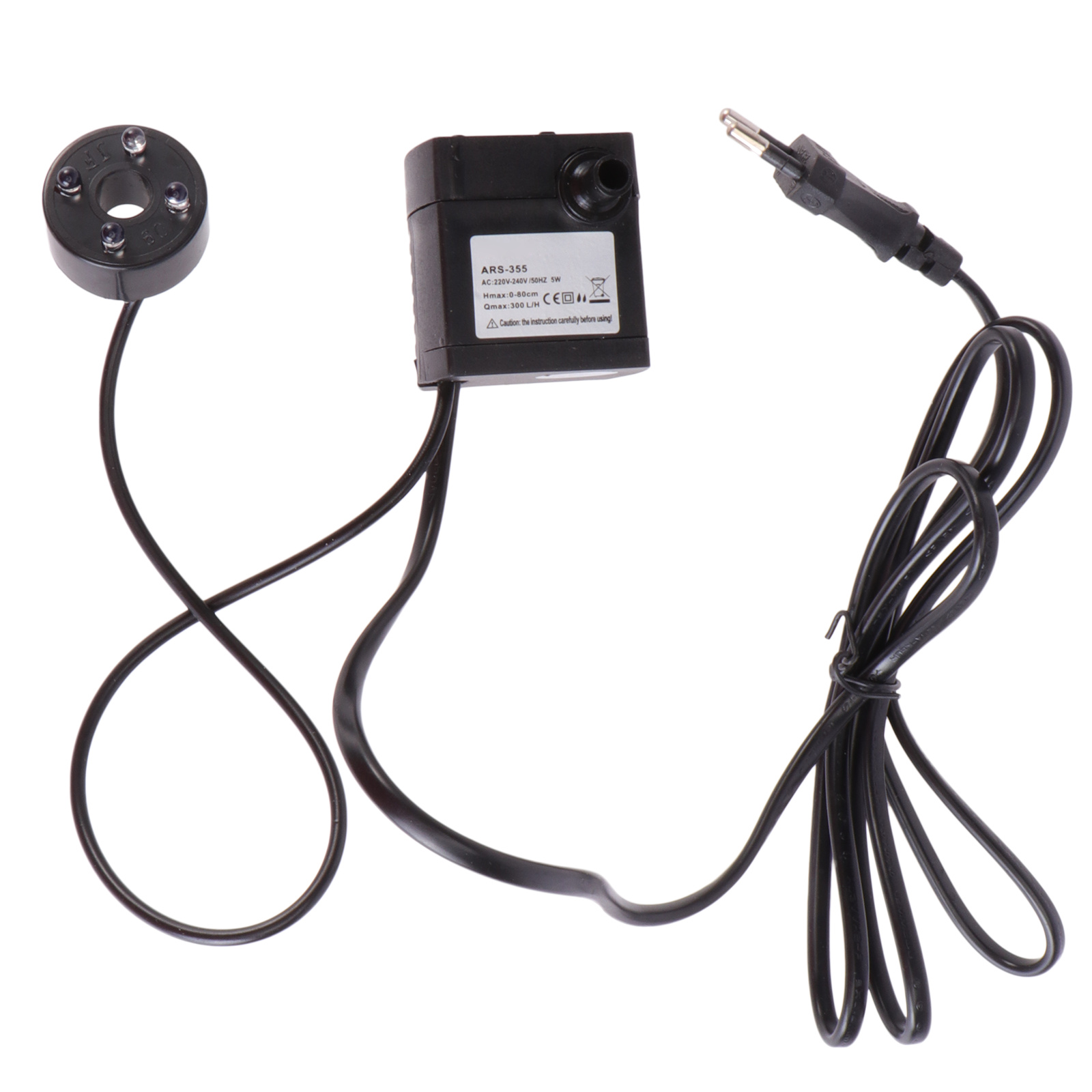 5W Submersible Circulating Wat - đánh giá và giá Pond Light Submersible