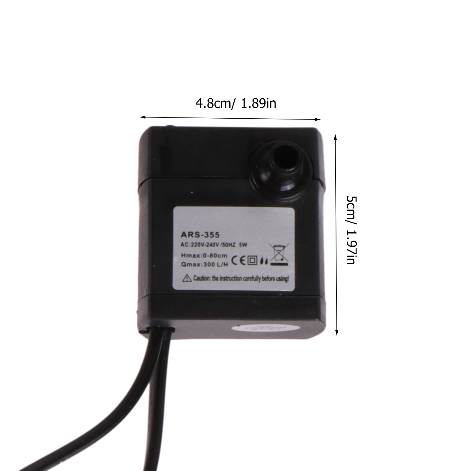 5W Submersible Circulating Wat - đánh giá và giá Pond Light Submersible
