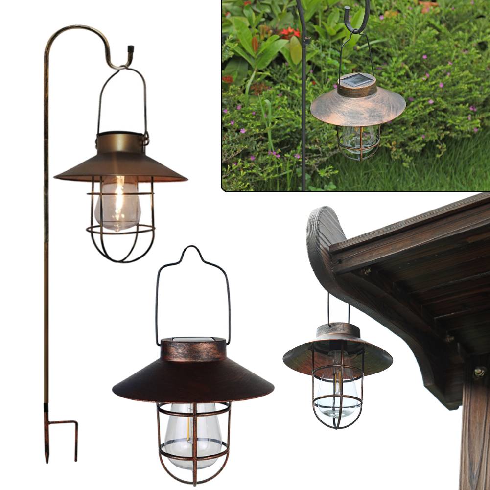 Solar Retro Camping Lantern Wa - đánh giá và giá Outdoor Lighting Up And Down