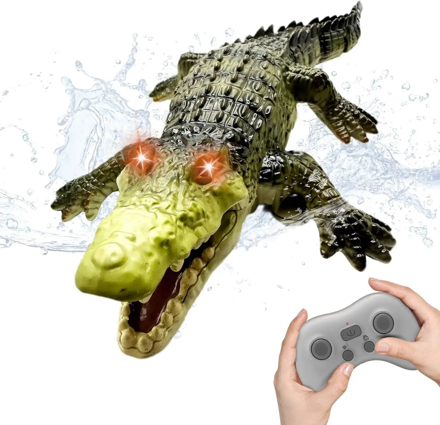 Remote Control Crocodile Water - đánh giá và giá Pond Light Submersible