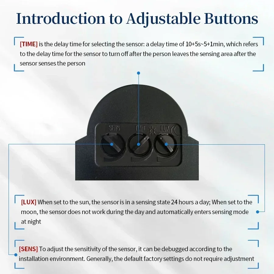12V PIR Motion Sensor 110-240V - đánh giá và giá Motion Sensor Outdoor