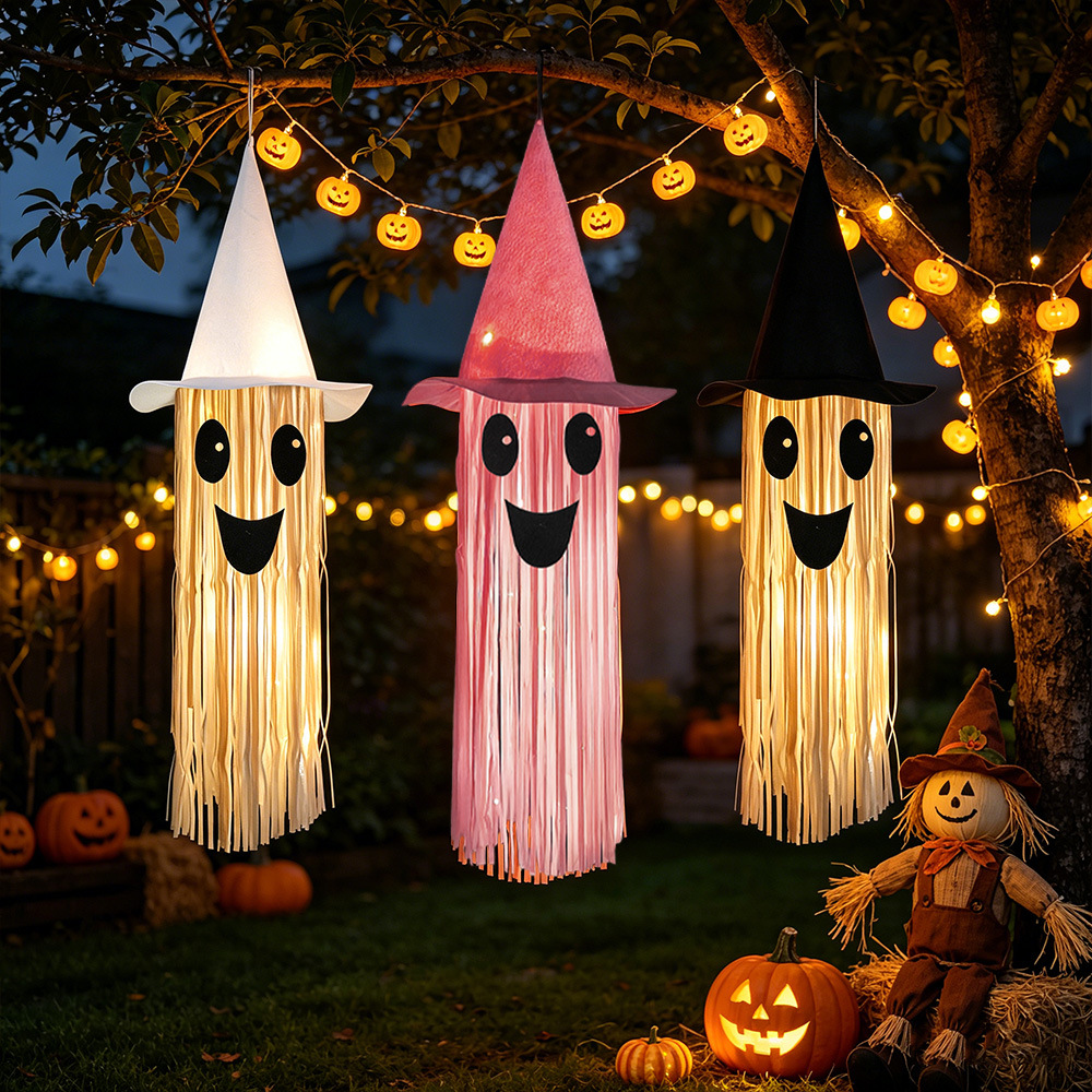 Halloween Glowing Witch Hat Gh - đánh giá và giá Outdoor Lighting Halloween