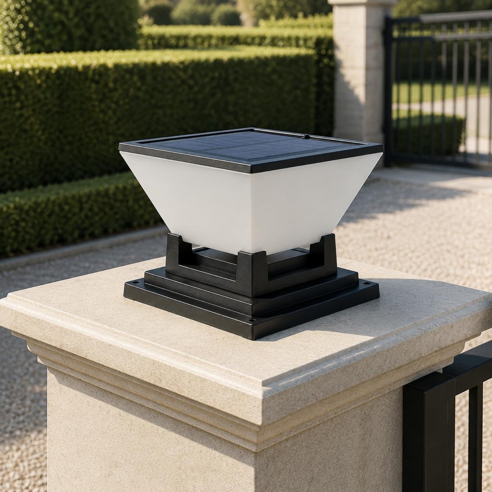 Solar Post Light Water Resista - đánh giá và giá Outdoor Lighting Install