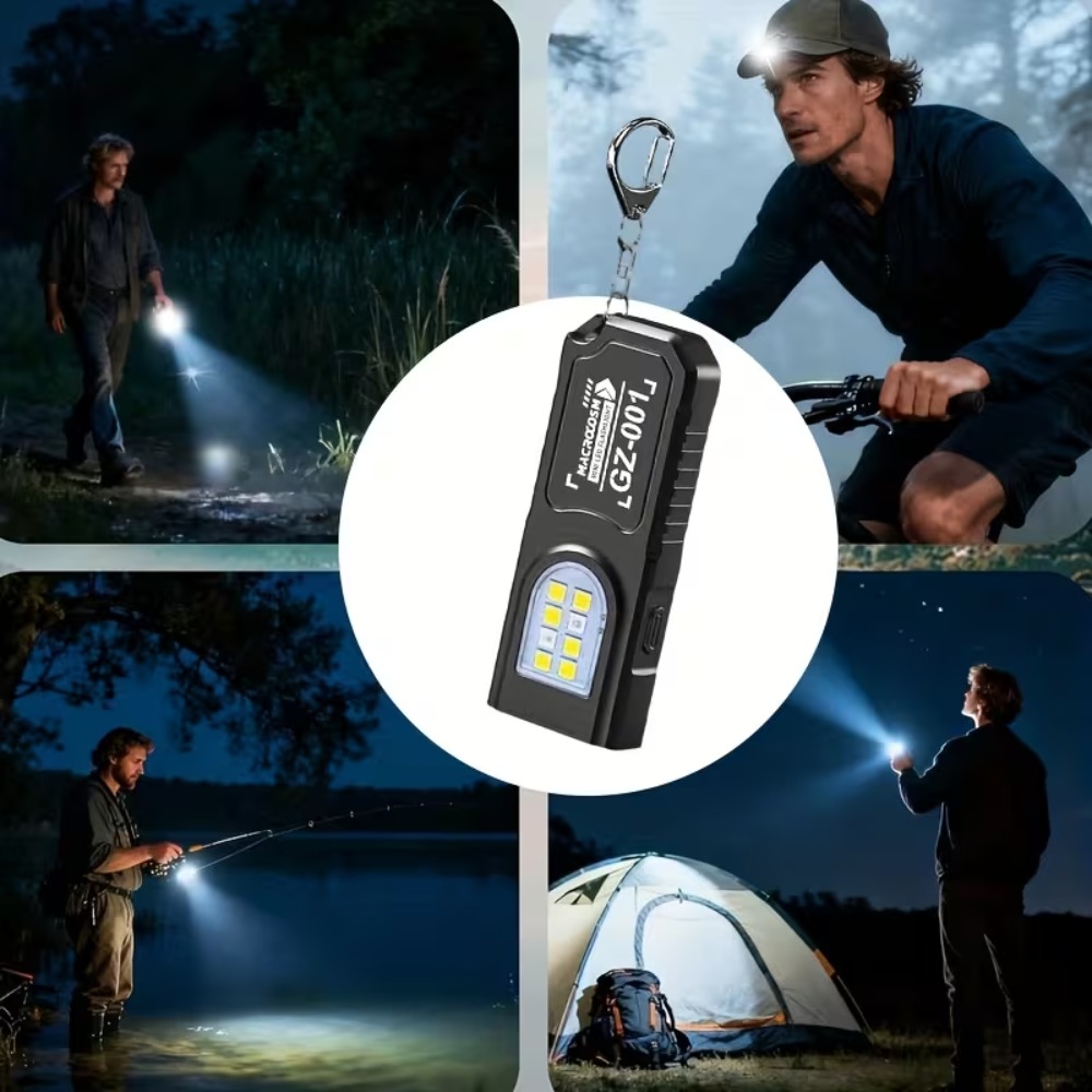 Mini COB LED Keychain Flashlig - đánh giá và giá Outdoor Lighting Guide